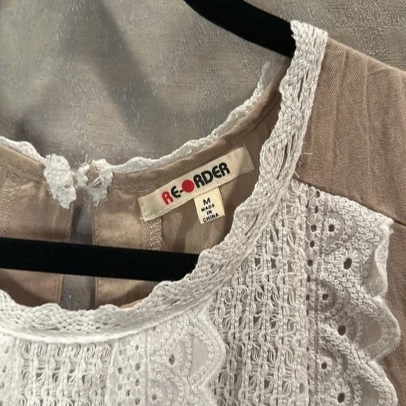 NWOT Re-Order medium boho lace dress - Picture 3 of 6